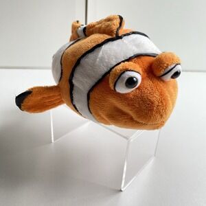 Ganz Webkinz Clown Fish Orange & White HM219 Plus-‎  Stuffed Animal